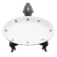 Блюдо овальное 21см Constance Мелкие цветы Thun