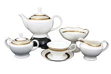 Чайный сервиз на 12 персон 29 предметов Золотая лента Repast