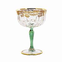 Набор креманок 6шт 170мл Timon s.r.l. Opera cup Green Gold