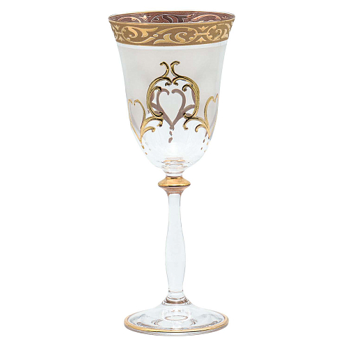 Набор фужеров 250мл Mахараджа Анжела золото 6шт Набор фужеров 250мл Mахараджа Анжела золото 6шт