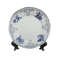 Набор тарелок 17см 6шт Синие розы Bernadotte