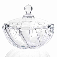 Конфетница 19см с крышкой Infinity Crystalite Bohemia
