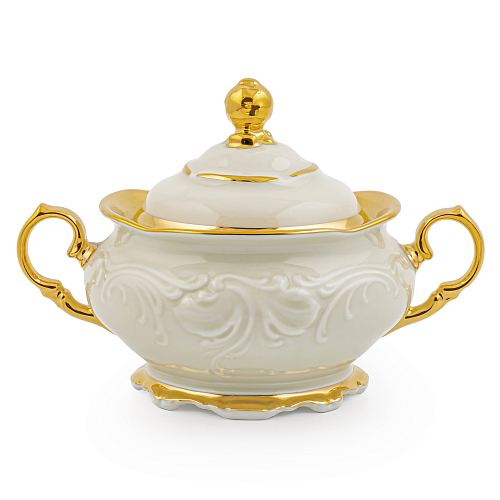 Сахарница Фредерика Слоновая кость Queen's Crown