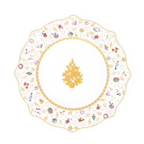 Тарелка 26см 1шт Toys Yellow Repast
