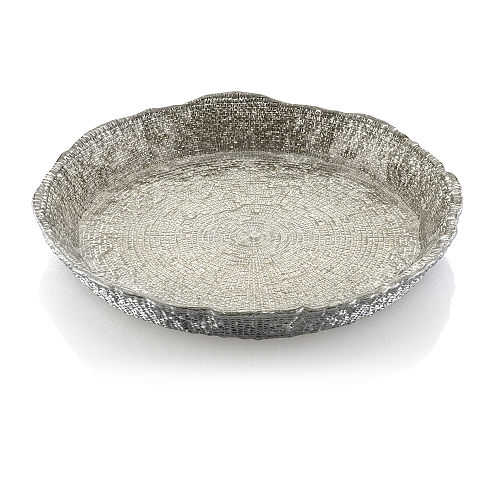 Поднос круглый 32см Diamante Sand IVV Поднос круглый 32см Diamante Sand IVV