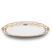 Блюдо овальное 21см 1шт Кастел Queen's Crown