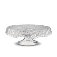 Тортница 25см на ножке Diamante IVV
