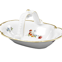 Корзинка 16см Мейсенский букет Queen's Crown