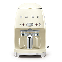 Кофеварка капельная Smeg кремовый Стиль 50-х гг