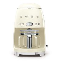 Кофеварка капельная Smeg кремовый Стиль 50-х гг