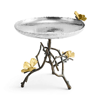Конфетница 20см на ножке Butterfly Ginkgo Michael Aram