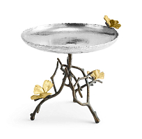 Конфетница 20см на ножке Butterfly Ginkgo Michael Aram