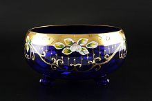 Тройножка 20см золото синий фон Modra Star Crystal