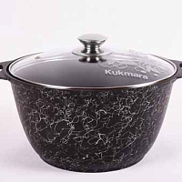 Кастрюля 10л со стекл. крышкой Spaider pan Кукмара