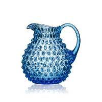 Графин 2.6л Polka dot Light blue Cerva Bohemia