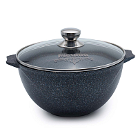 Казан 5л с крышкой Гранит Star Мечта