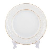 Набор тарелок 17см 6шт Repast Rococo Золотая полоса