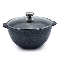 Казан 5л с крышкой Гранит Star Мечта