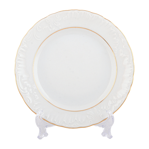 Набор тарелок 17см 6шт Repast Rococo Золотая полоса