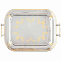 Поднос 55*42см Barocco Gold Brignani