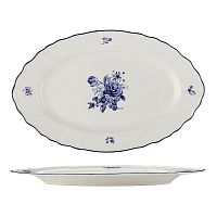 Блюдо овальное 30,5*19см Blue Flower P.L. Proff Cuisine