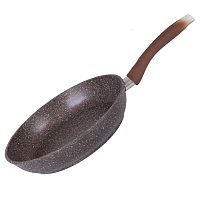 Сковорода 28см Кофейный мрамор Кукмара