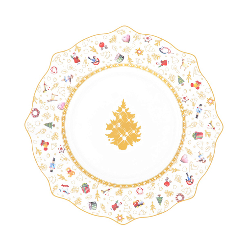 Тарелка 26см 1шт Toys Yellow Repast
