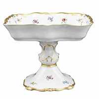 Салатник 21см н/н Мейсенский цветок Queen's Crown