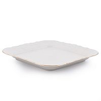 Поднос 26см 1шт Белый узор Слоновая кость Bernadotte