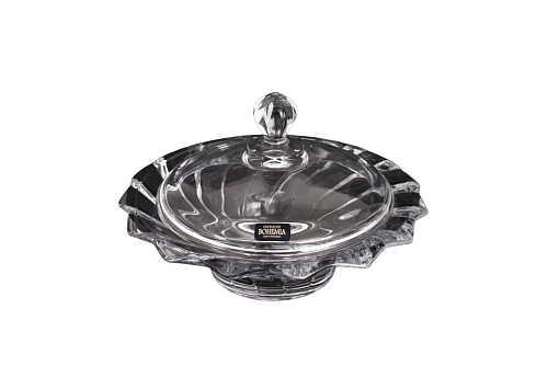 Салатник 21см с крышкой Picadelli Crystalite Bohemia