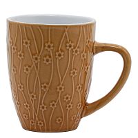 Кружка 370мл Желтый Fissman