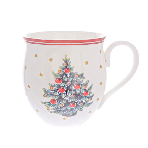Кружка 440мл 1шт Новогодняя елка Repast