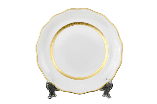 Набор тарелок 25см 6шт Alaska cream