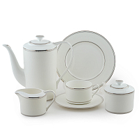 Сервиз чайный 6 пер 21пр Жемчуг Emily Anna Lafarg