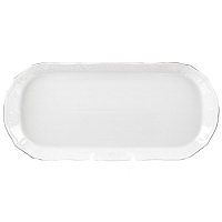 Поднос 37см Платиновый узор Bernadotte