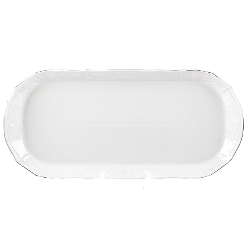 Поднос 37см Платиновый узор Bernadotte