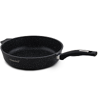 Сковорода 28см с ручкой Гранит Black Induction Мечта