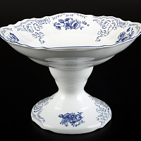 Фруктовница н/н 25см Синие розы Bernadotte