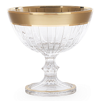 Фруктовница 25см Accademia Матовая золото