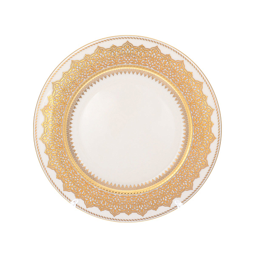 Набор тарелок 27см 6шт Agadir Braun Gold Falkenporzellan