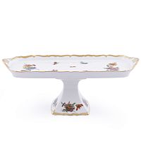 Поднос 37см рулетница н/н Мейсенский букет Queen's Crown