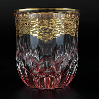 Набор стаканов 6шт Timon s.r.l. Adagio whisky pink gold