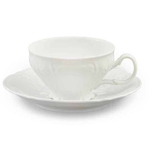 Набор чайных пар 220мл 6шт Недекорированный Набор чайных пар 220мл 6шт Недекорированный
