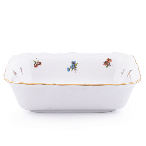 Салатник 16см квадратный 1шт Офелия Мелкие цветы Салатник 16см квадратный 1шт Офелия Мелкие цветы