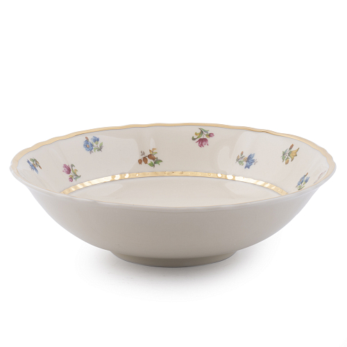 Набор салатников 20см 6шт Соната Мелкие цветы Слоновая кость Набор салатников 20см 6шт Соната Мелкие цветы Слоновая кость