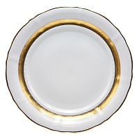 Набор тарелок 25см 6шт Соната Белая матовая полоса Rudolf Kampf