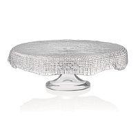 Тортница 33см на ножке Diamante IVV