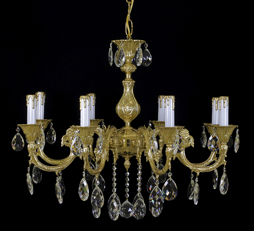 Люстра 8 рожковая золото Royal Bohemia Люстра 8 рожковая золото Royal Bohemia