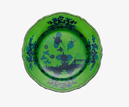 Блюдо круглое 31см Malachite Ginori 1735