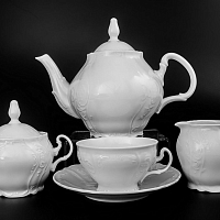 Сервиз чайный 6пер 17пр Недекорированный Bernadotte